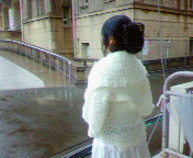 のど自慢予選(<br />
 笑)