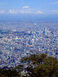 藻岩山より
